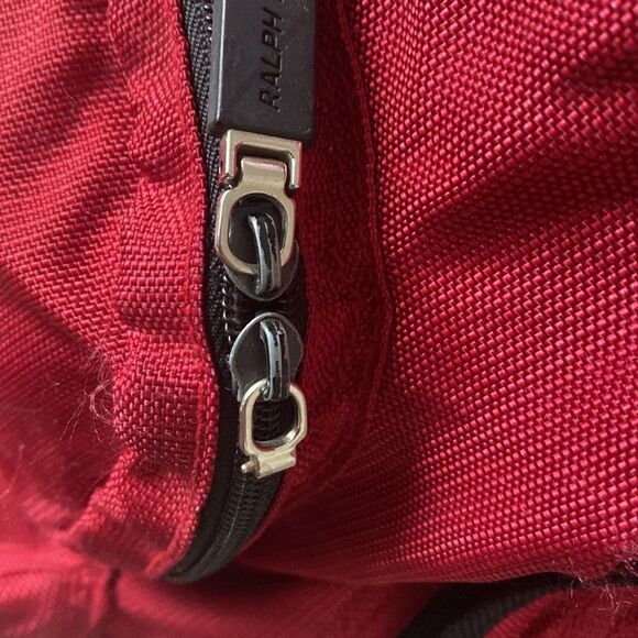 Vintage Polo Sport Ralph Lauren Laptop Backpack Y2K Logos everywhere pockets - Picture 7 of 10